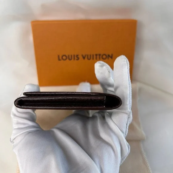 Authentic Louis Vuitton Damier Ebene Business Card Holder - Picture 4 of 10